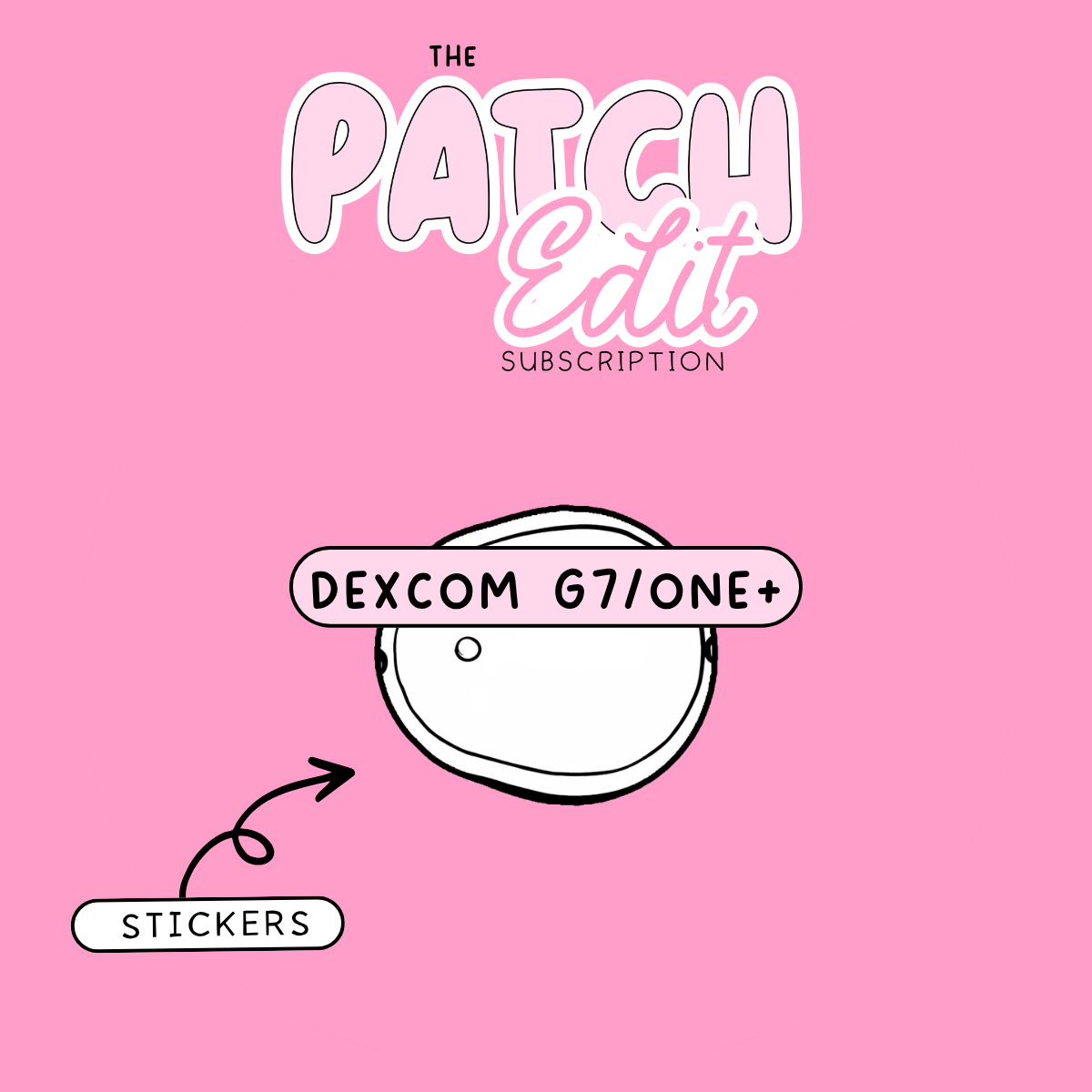 4x Matching Device Stickers
