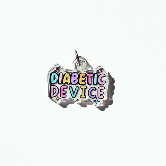 Diabetic Device Charm