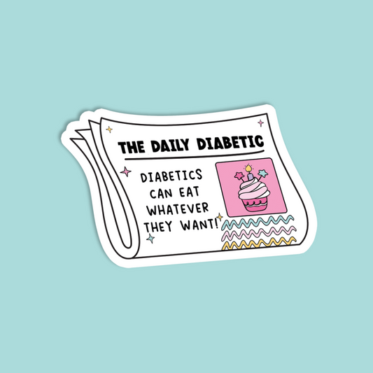 The Daily Diabetic News Sticker