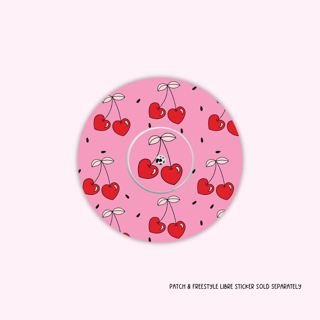 Cherries Freestyle Libre 1/2 Patch