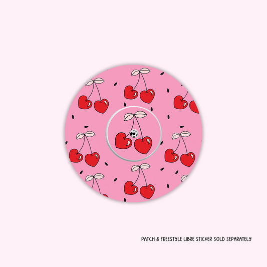 Cherries Freestyle Libre 1/2 Patch