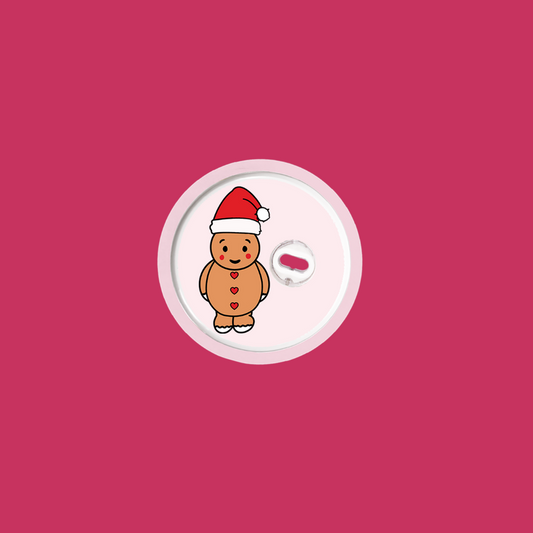 Gingerbread Baby Freestyle Libre 3 Sensor Sticker