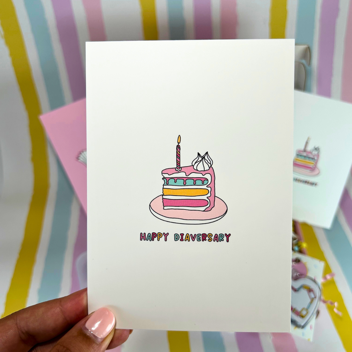 Happy Diaversary Card