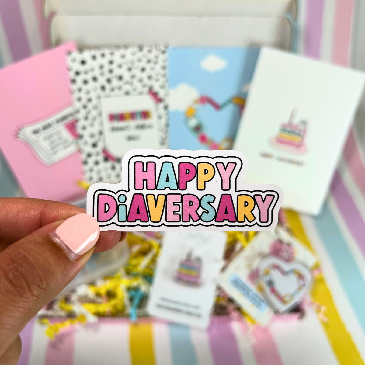 Happy Diaversary Sticker