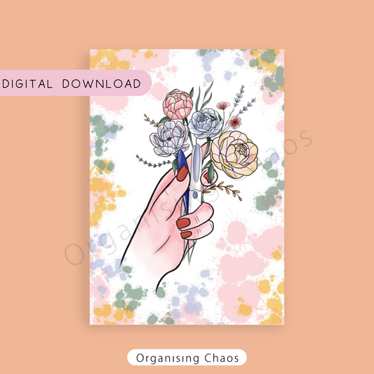 Insulin in hand Digital Download