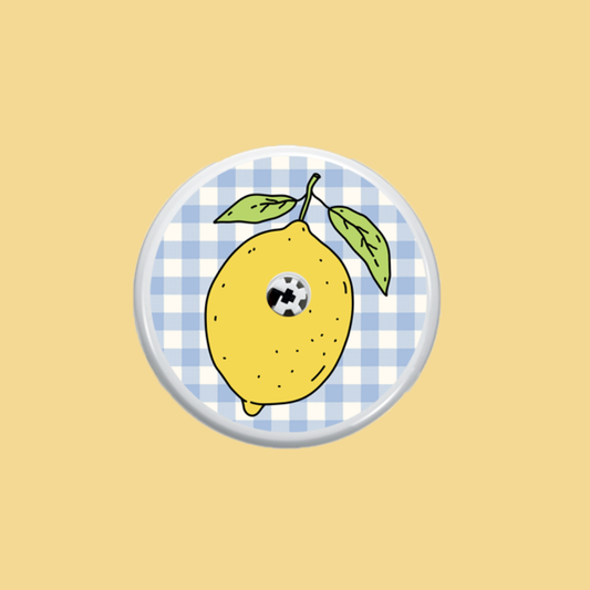Lemon Zest Freestyle Libre 1/2 Sensor Sticker