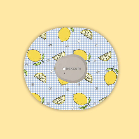 Lemon Zest Dexcom G7/One+ Patch