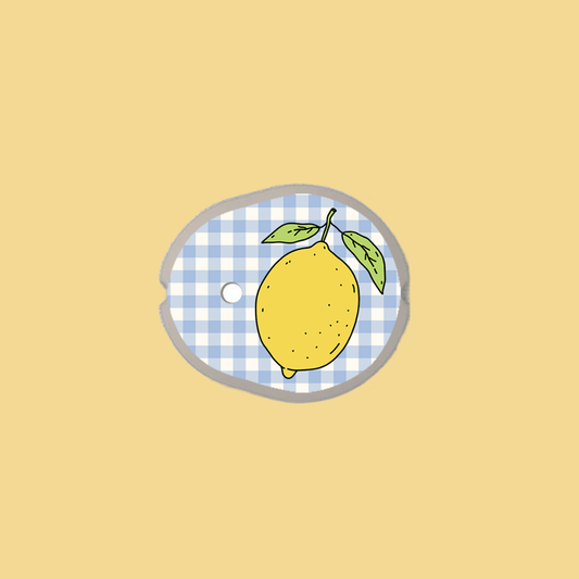 Lemon Zest Dexcom G7/One+ Sensor Sticker