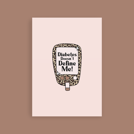 Animal Print Test Machine Postcard