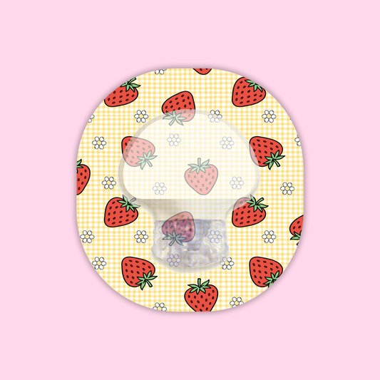 Sweet Strawberries Medtronic/Overlay Patch