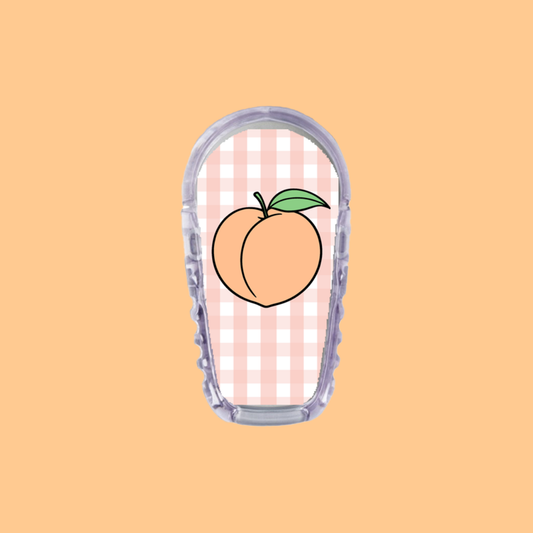 Perfectly Peach Dexcom G6/One Sensor Sticker