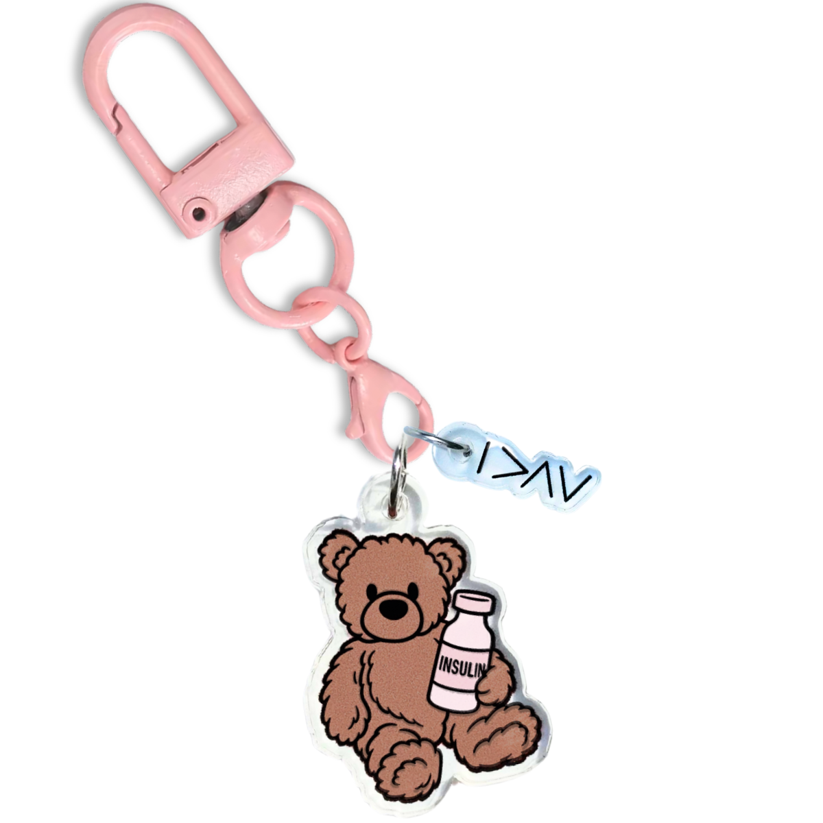 Insulin Bear Charm