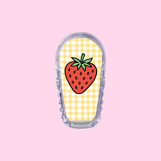 Sweet Strawberries Dexcom G6/One Sensor Sticker