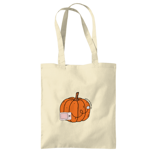 Pumpkin T:Slim Tote Bag