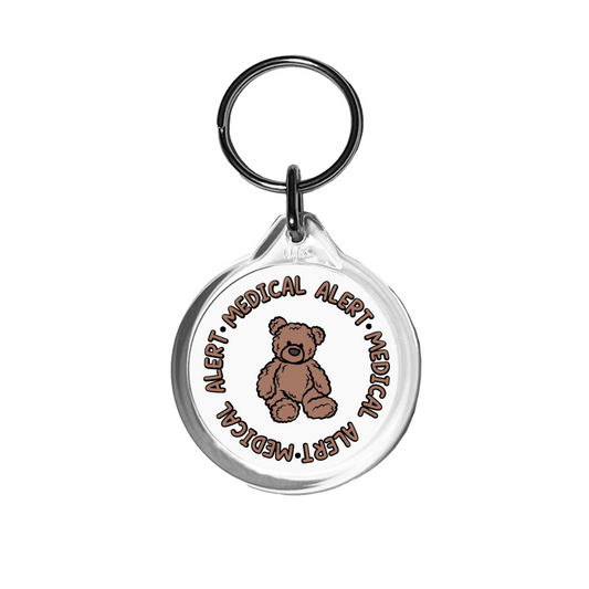 Type One Bear Keychain