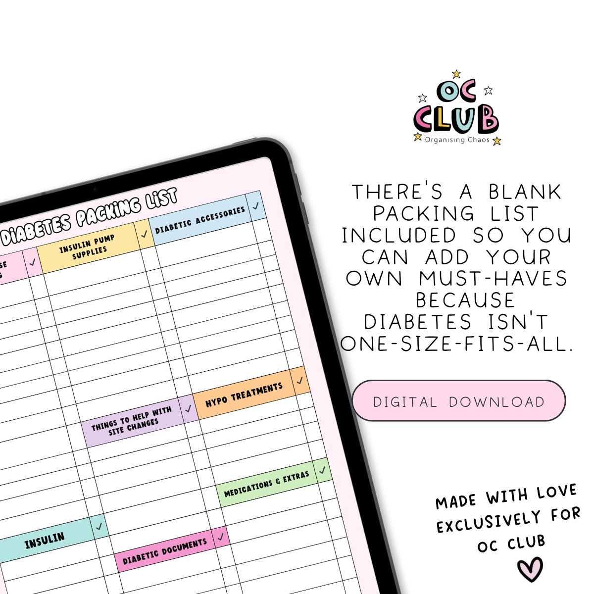 OC Club Exclusive: The Ultimate Diabetes Travel Packing List (Free Download)