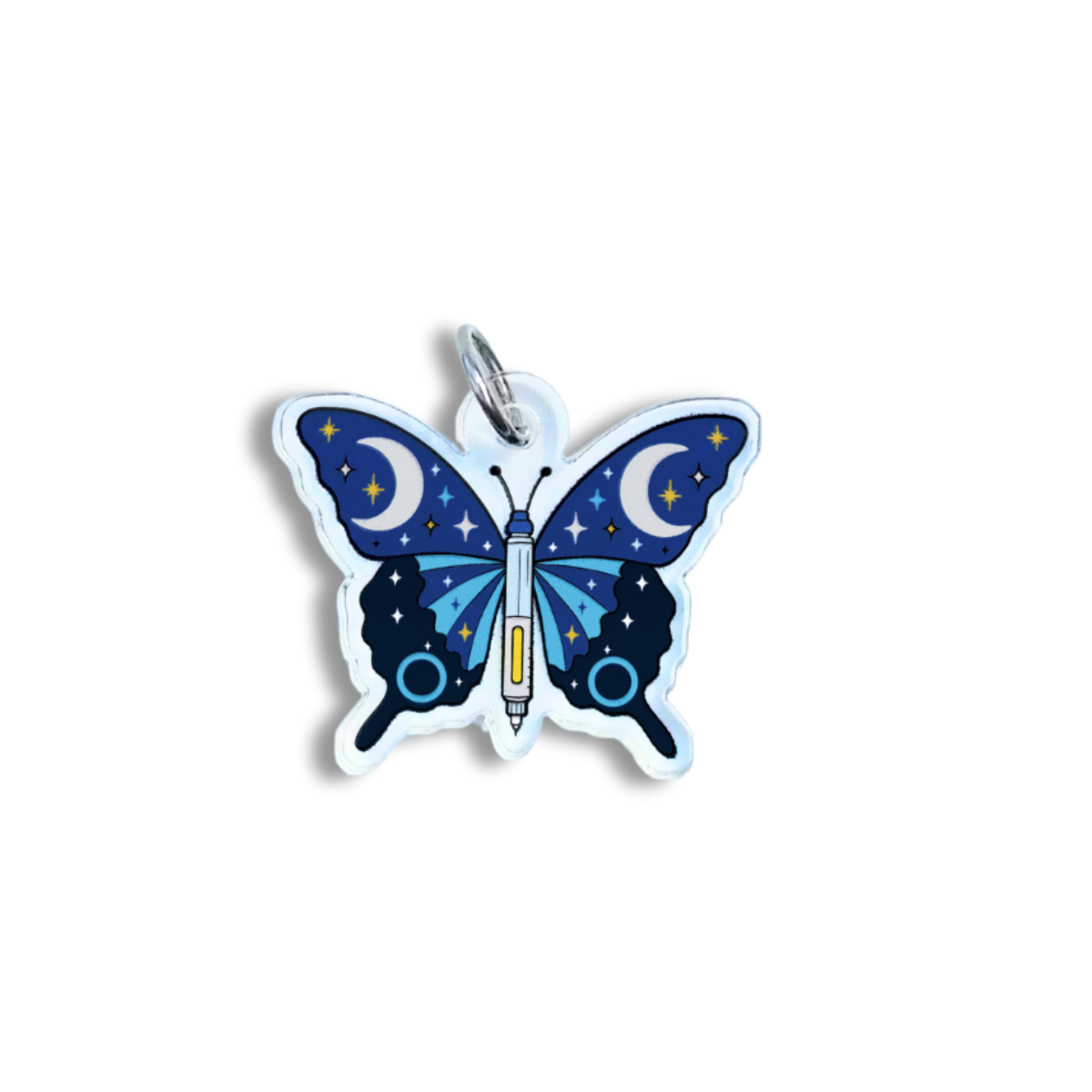 Diabetes Awareness Butterfly Charm