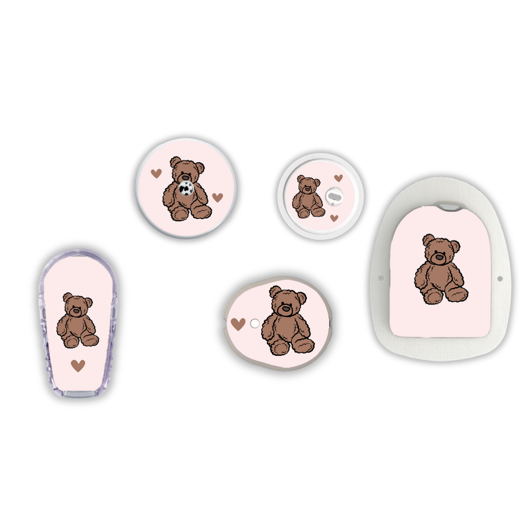 Teddy Bear Device Stickers