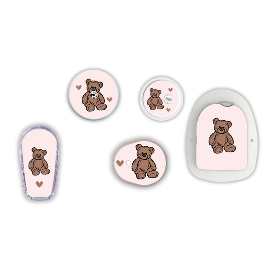 Teddy Bear Device Stickers