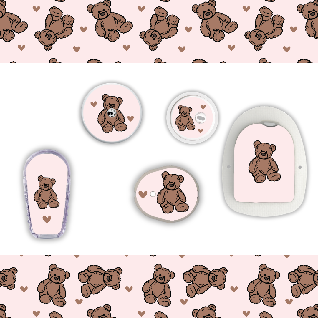 Teddy Bear Device Stickers