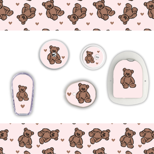 Teddy Bear Device Stickers