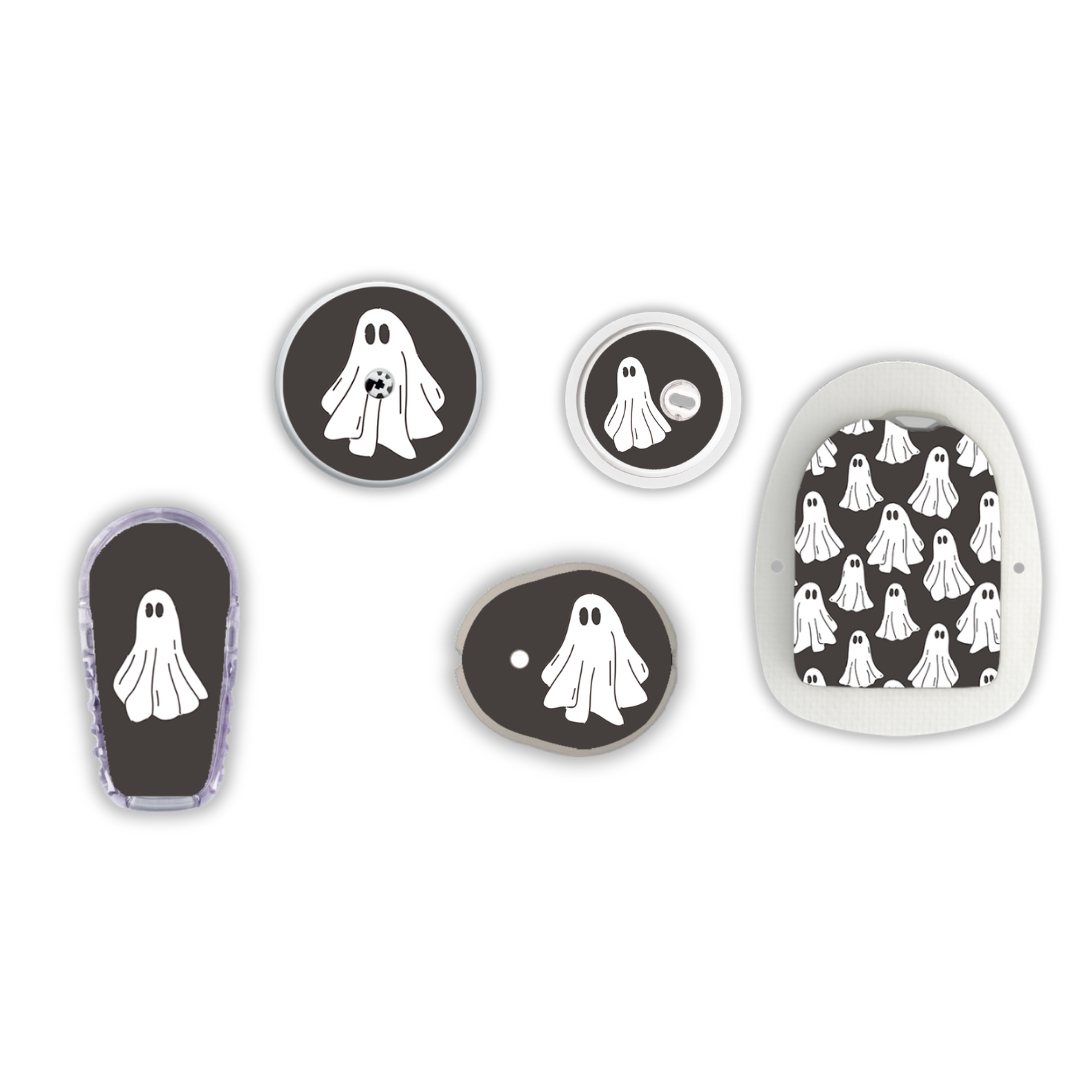 Halloween Ghost Device Stickers