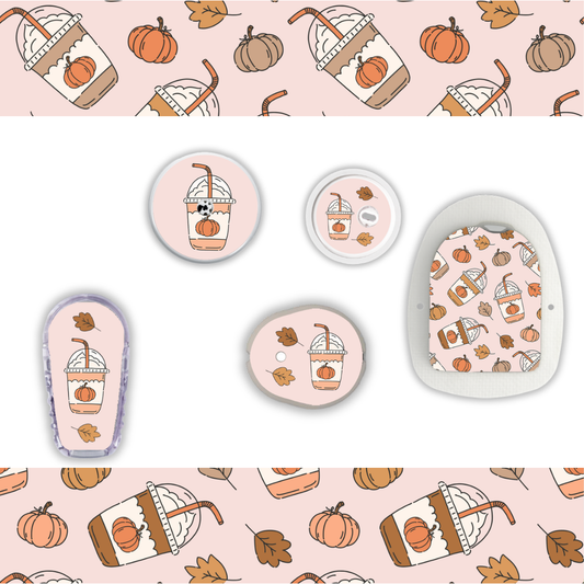 Pumpkin Spice Device Stickers