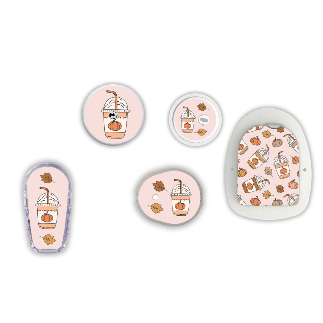 Pumpkin Spice Device Stickers