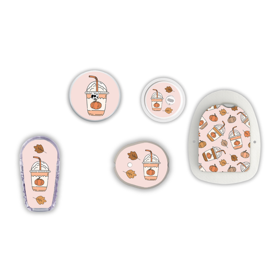 Pumpkin Spice Device Stickers