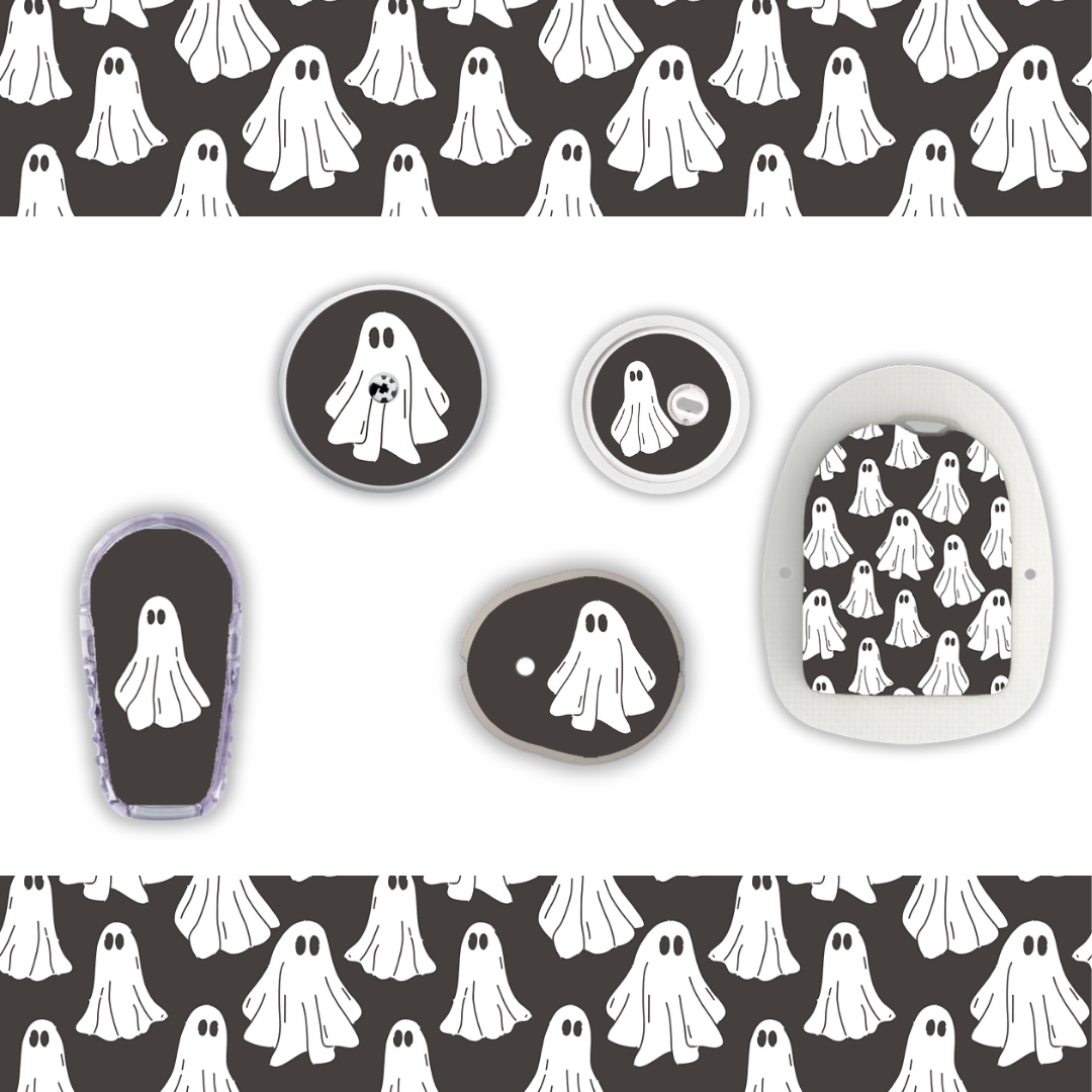 Halloween Ghost Device Stickers