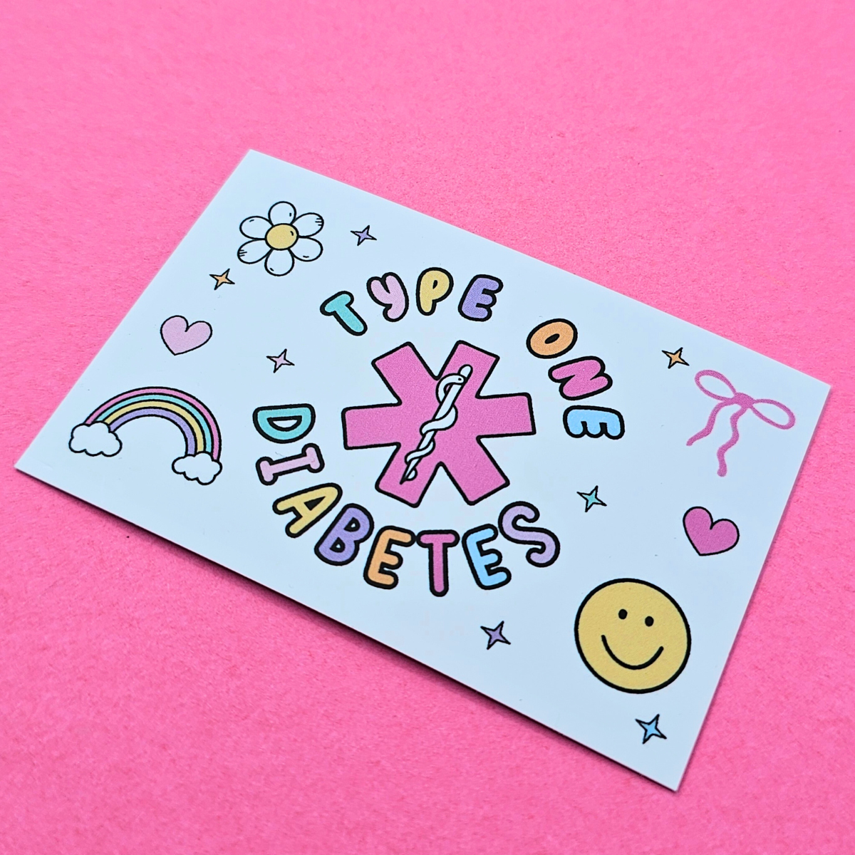 Brighten Your T1D Medical Alert Card
