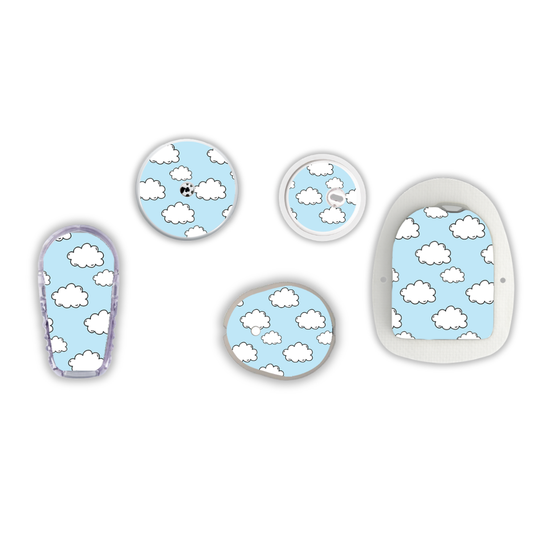 Up in the Clouds Device Stickers