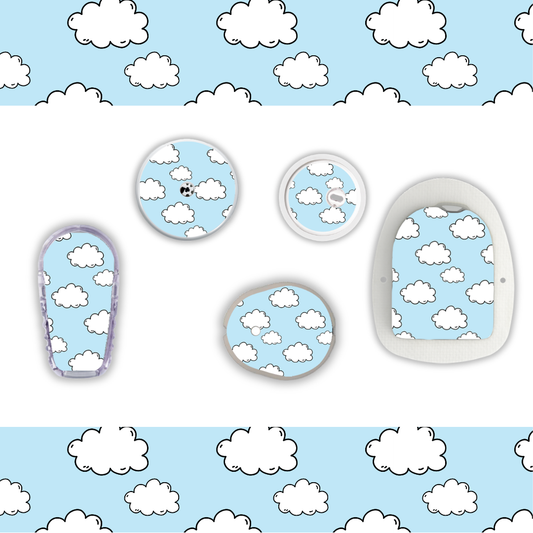 Up in the Clouds Device Stickers