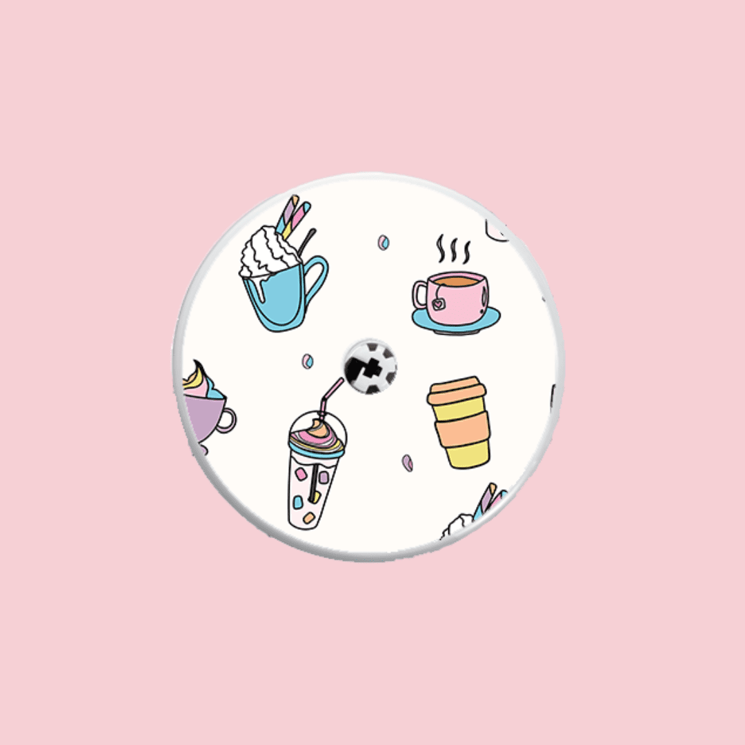 Coffee Freestyle Libre 1/2 Sensor Sticker