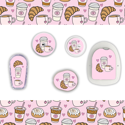 Croissants for Breakfast Device Stickers