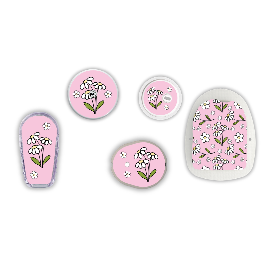 Brighten Your Diabetic Device Sticker 4 Pack