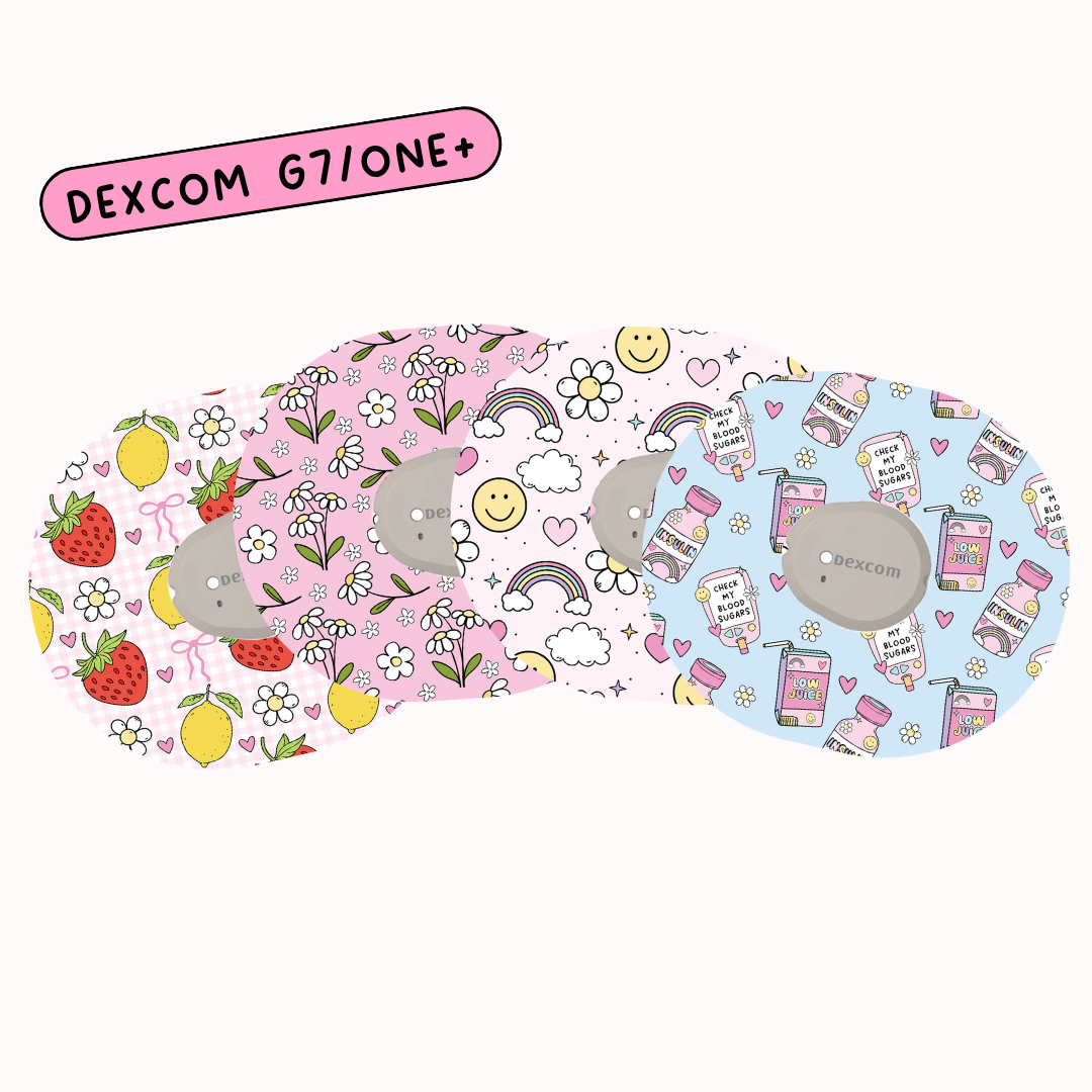 Brighten Your Diabetic Device Patch 4 Pack