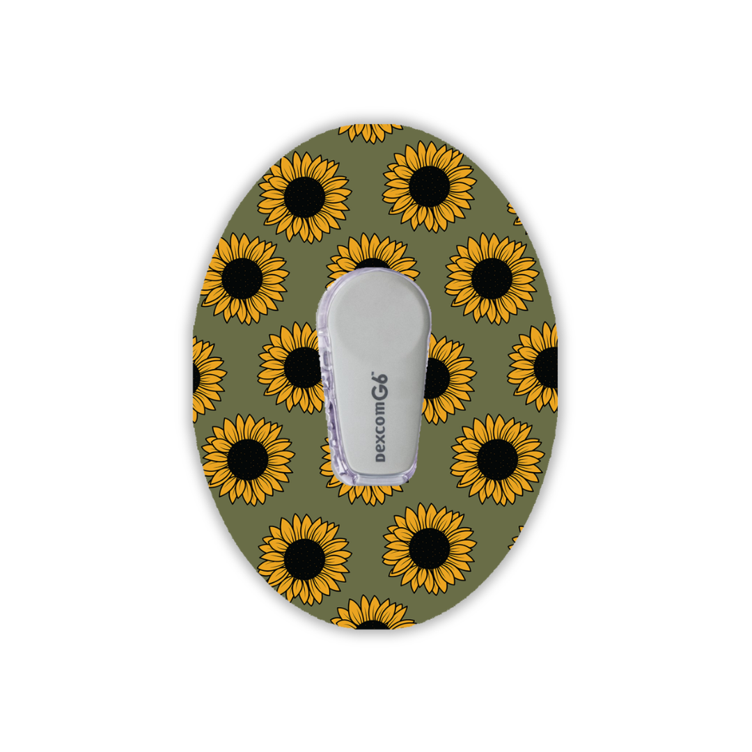 Sunflower Patch Device Patches