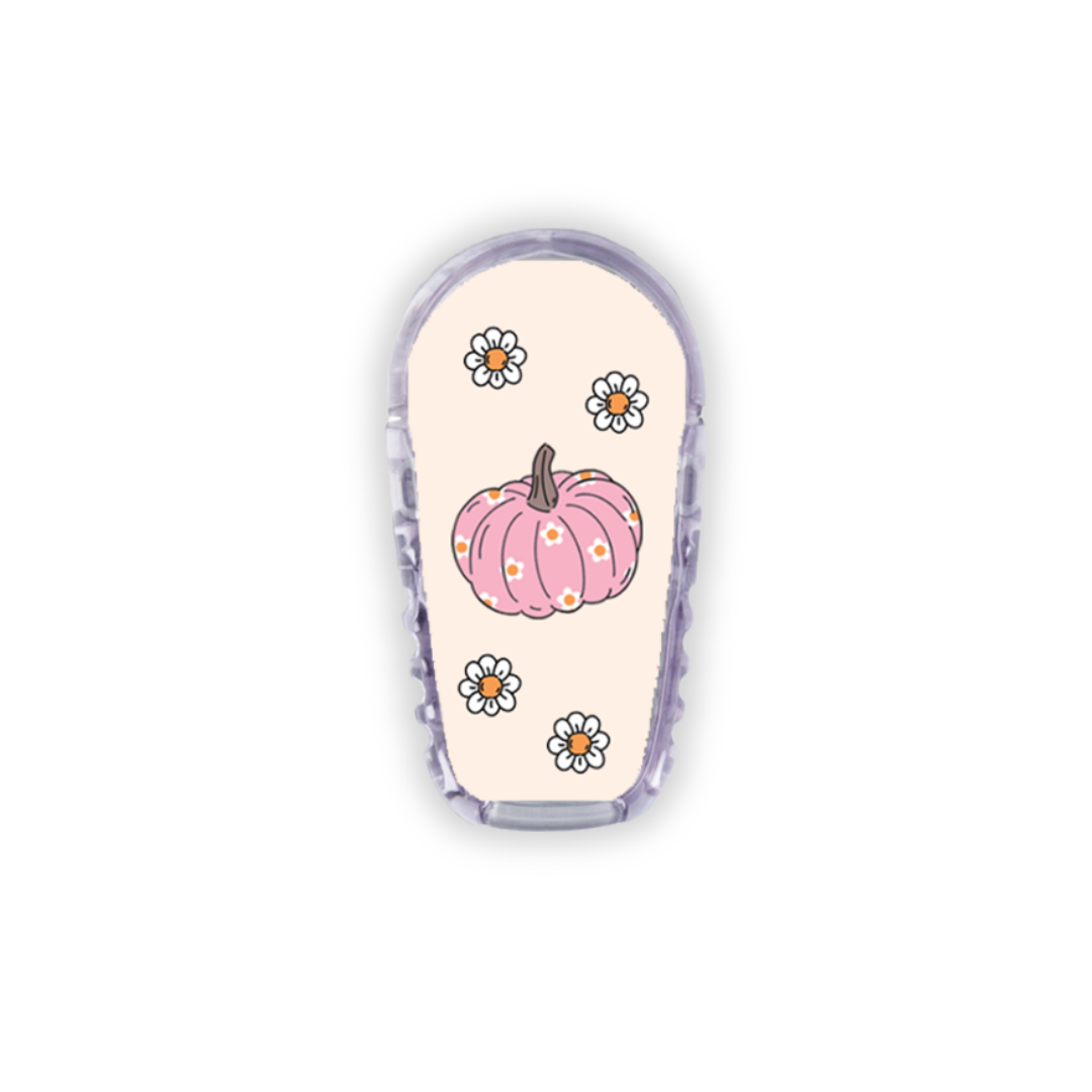 Pink Pumpkin Device Stickers