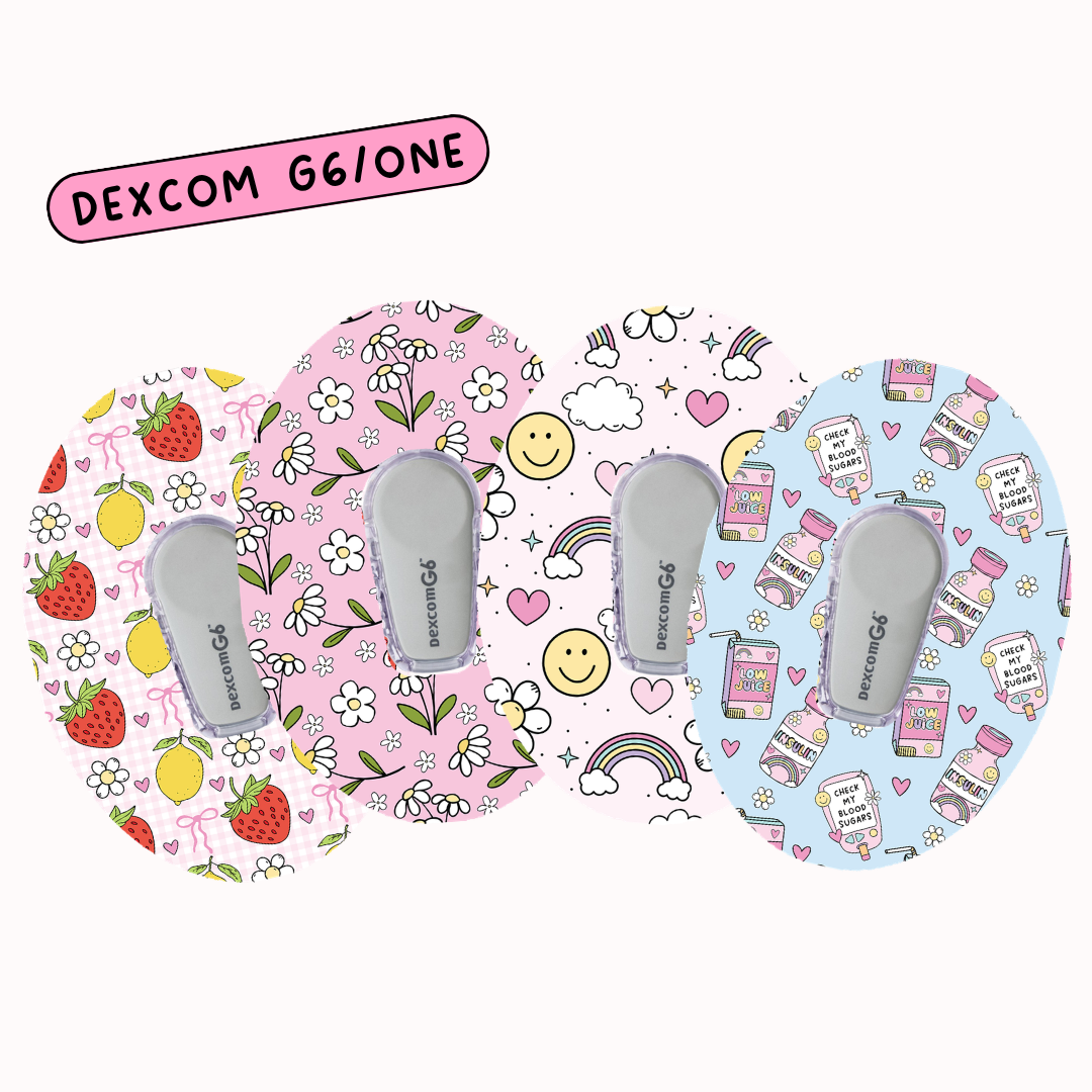 Brighten Your Diabetic Device Patch 4 Pack