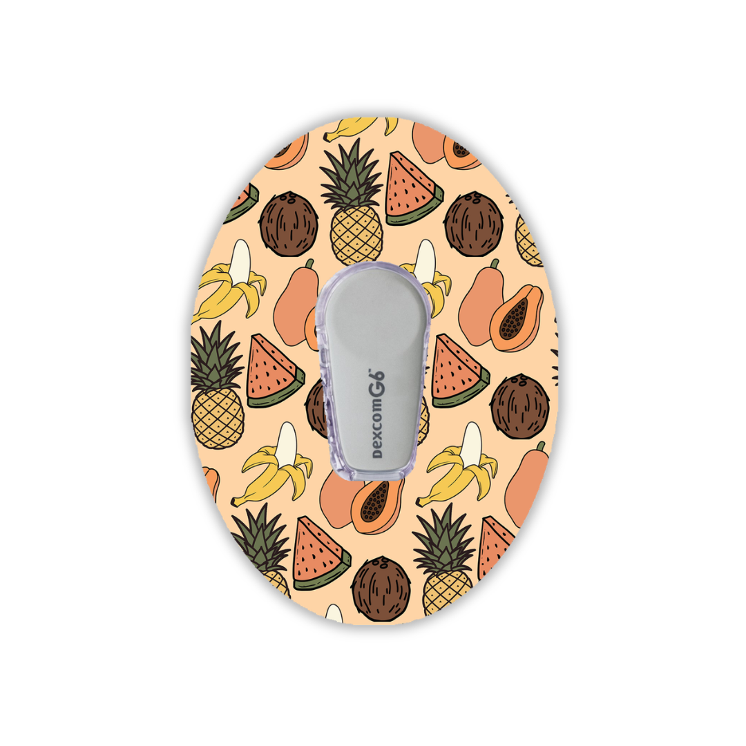 Tropical Fruit Device Patches