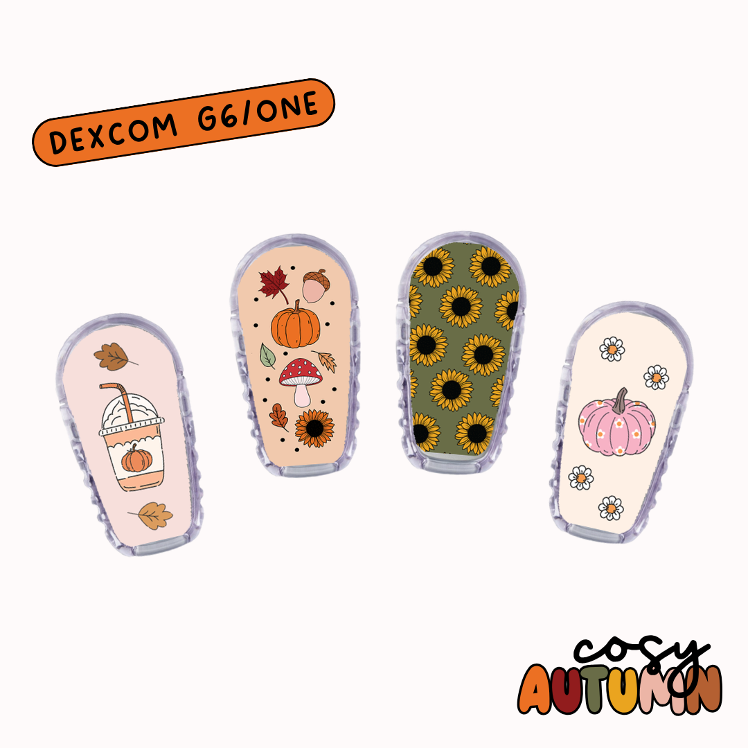 Cosy Autumn Device Sticker 4 Pack