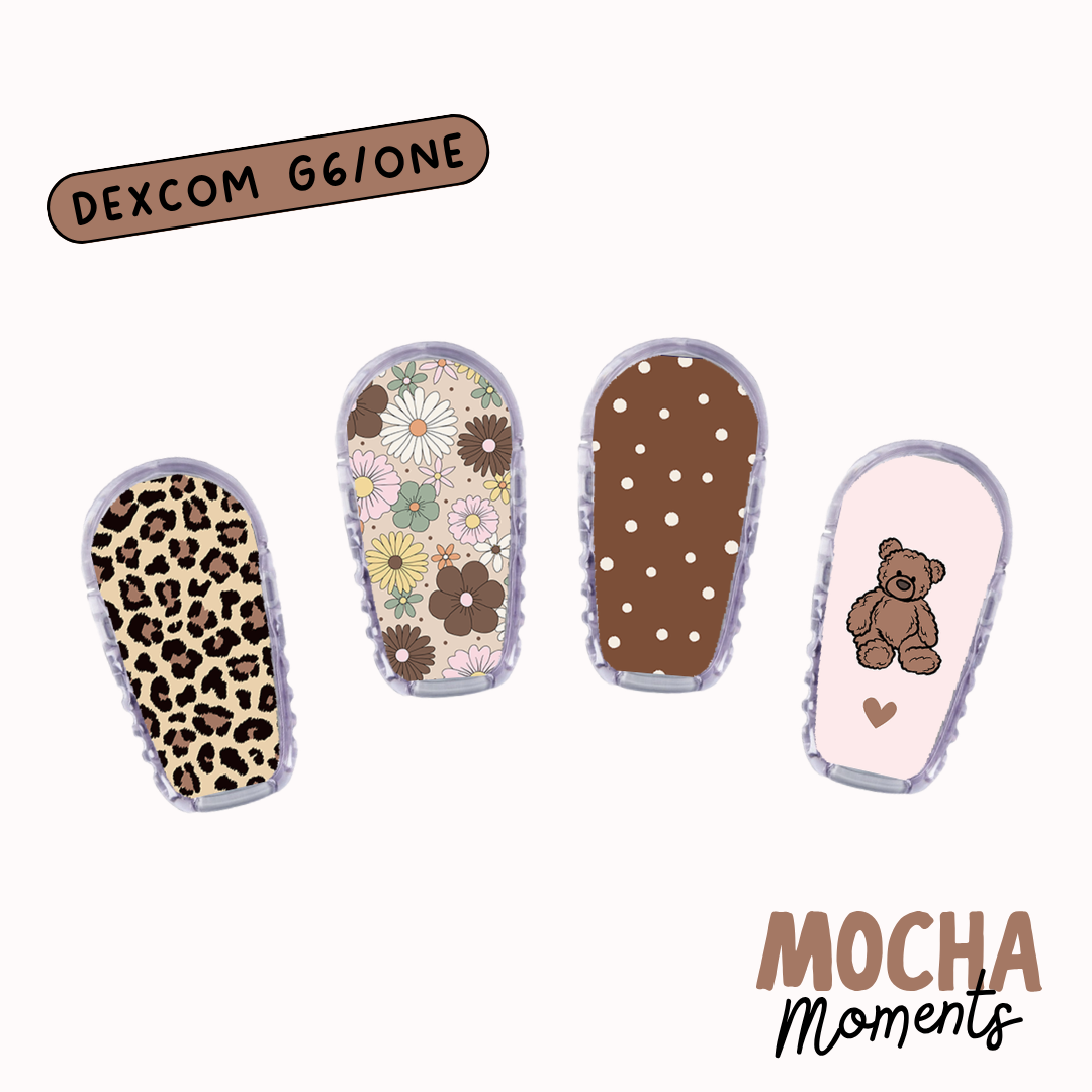 Mocha Moments Device Sticker 4 Pack