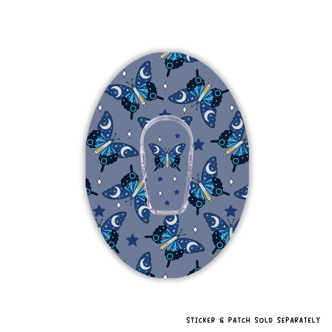 Diabetes Awareness Butterfly Device Patches