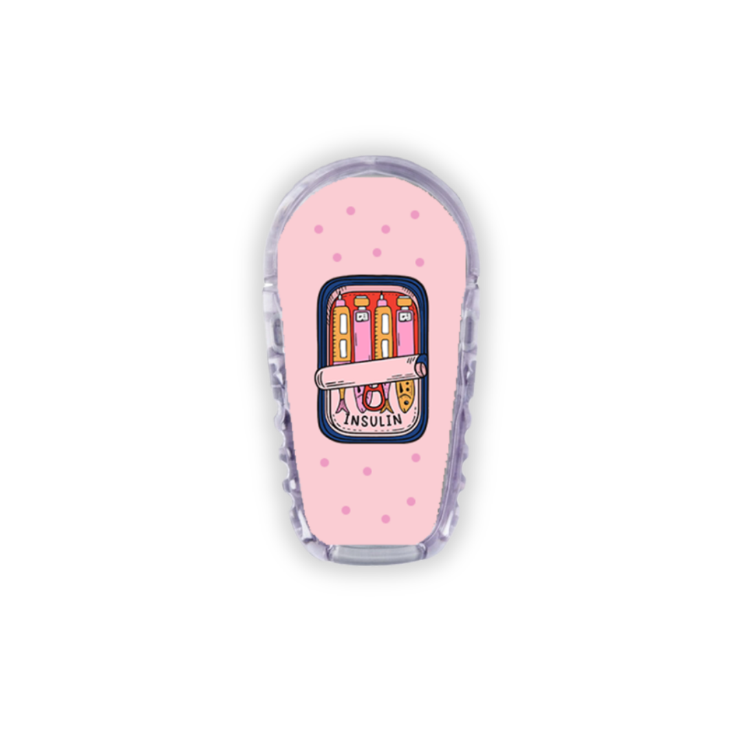 Summer Diabetic Device Sticker 4 Pack
