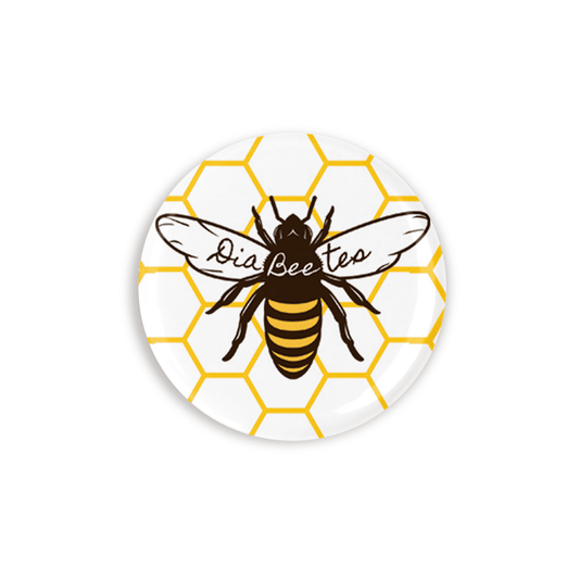 Dia-BEE-tes Button Badge