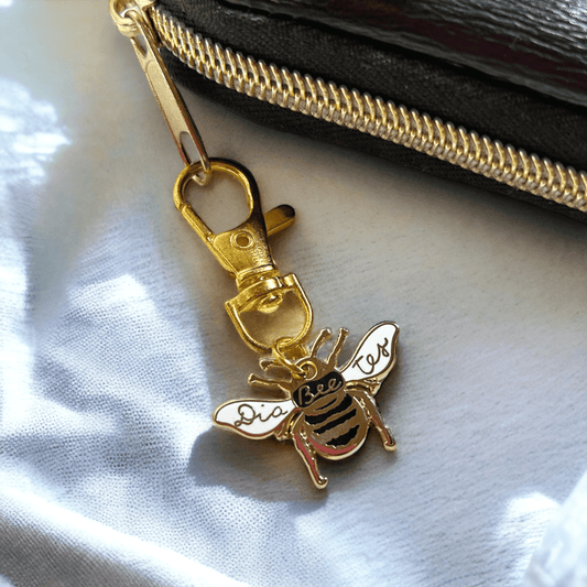 Dia-Bee-tes Charm Keychain