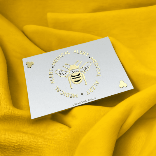 Image Dia-Bee-Tes Medical Alert Card