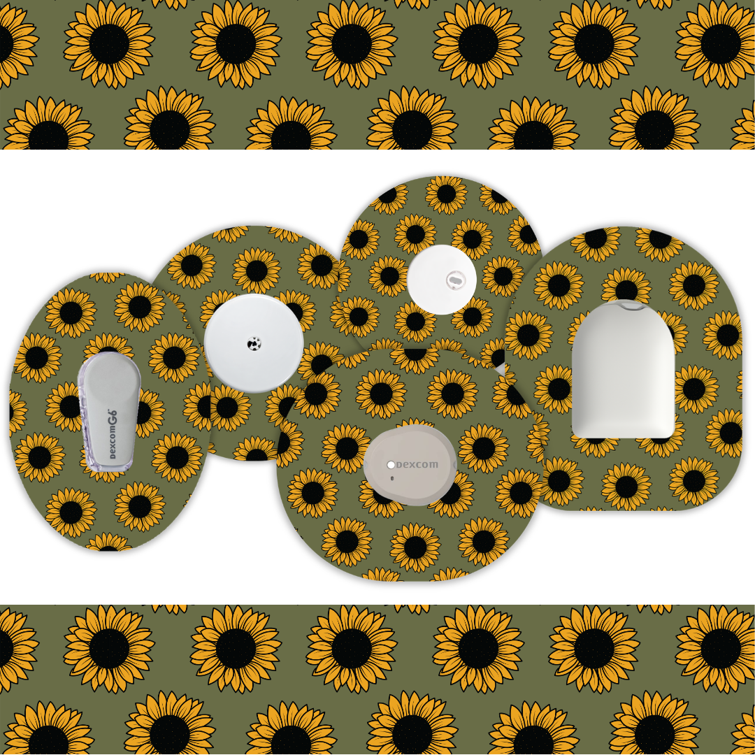 Sunflower Patch Device Patches