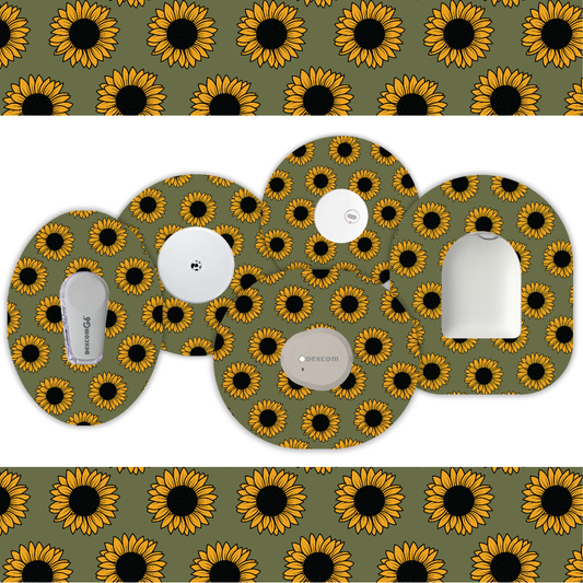 Sunflower Patch Device Patches